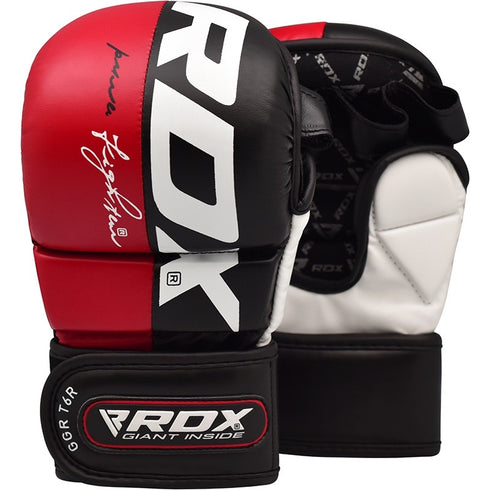 RDX T6 MMA GRAPPLING GLOVE(Red)-1